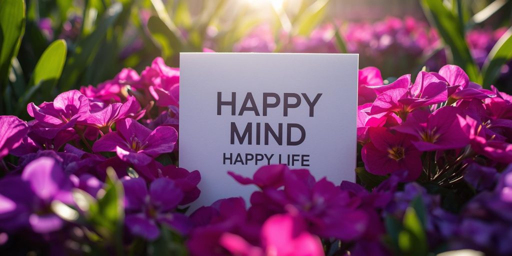 Person meditating with a calm smile and closed eyes